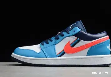 GAME LOW ORBIT BLUE TIME AIR NIKE GS JORDAN 1 0610